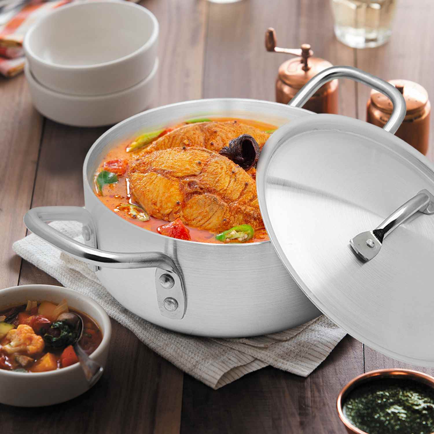 Raj Cookware 3Pc Set