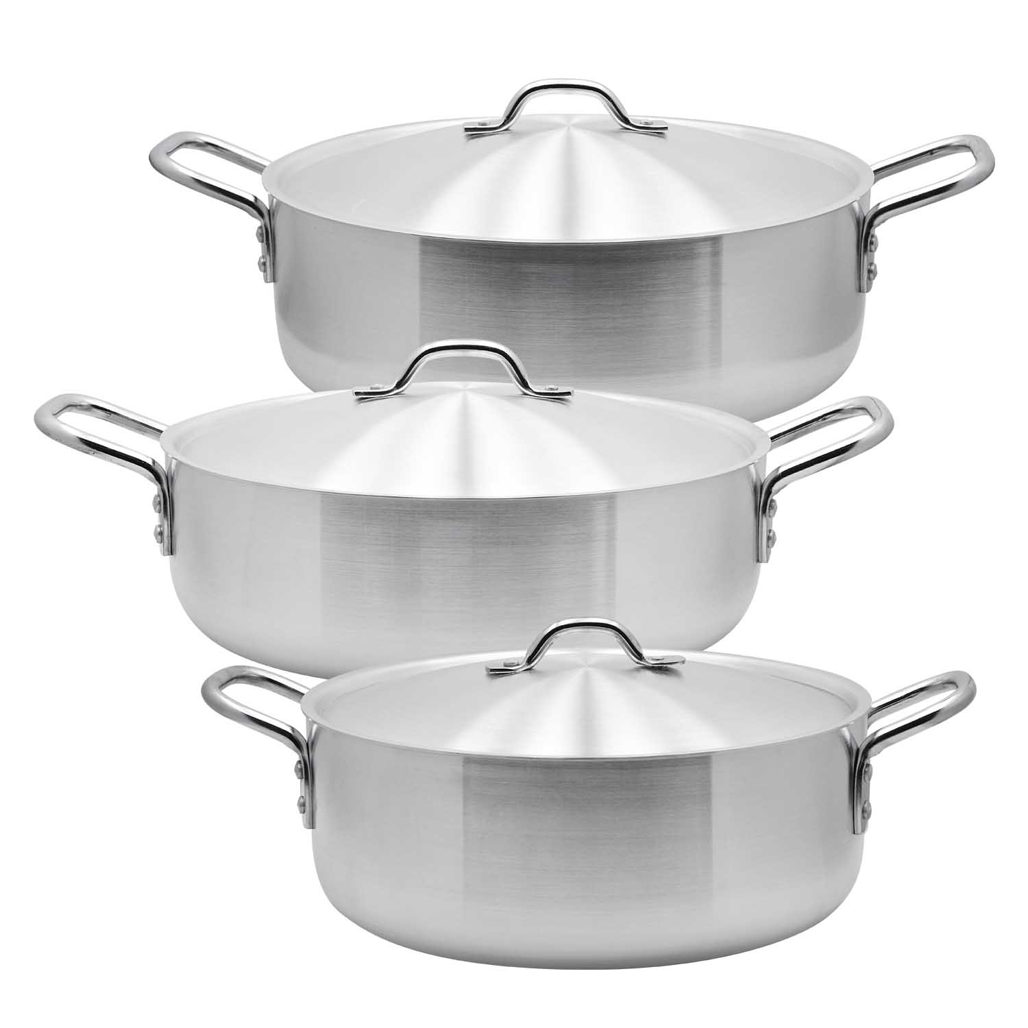 Raj Fishpot 3Pc Set 31/36/38.5 Cm