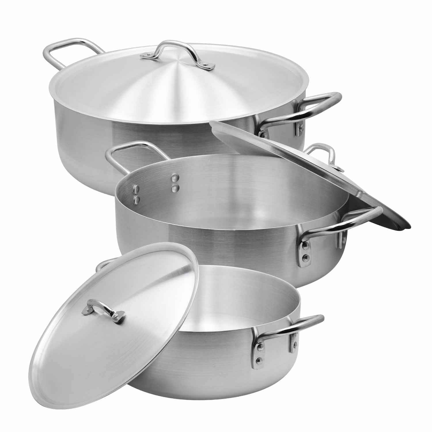 Raj Fishpot 3Pc Set 31/36/38.5 Cm