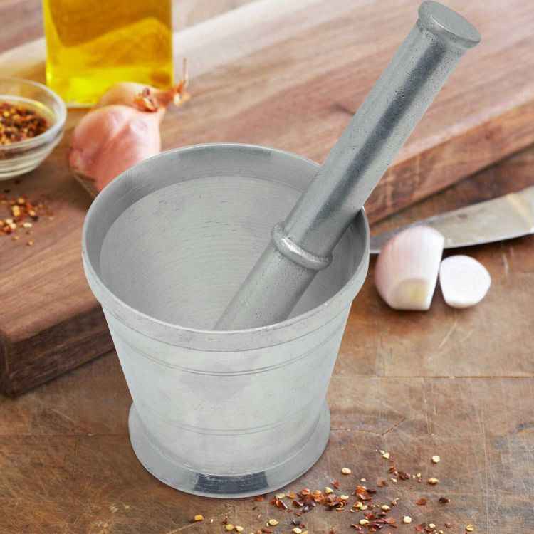 Rk Aluminium Mortar And Pestle Set