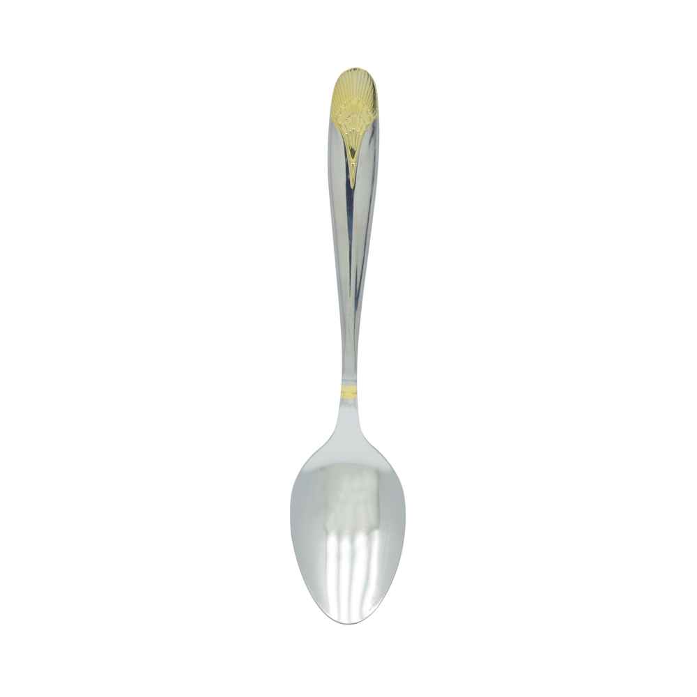 Rk Crown Steel Dessert Spoon (Set Of 6)