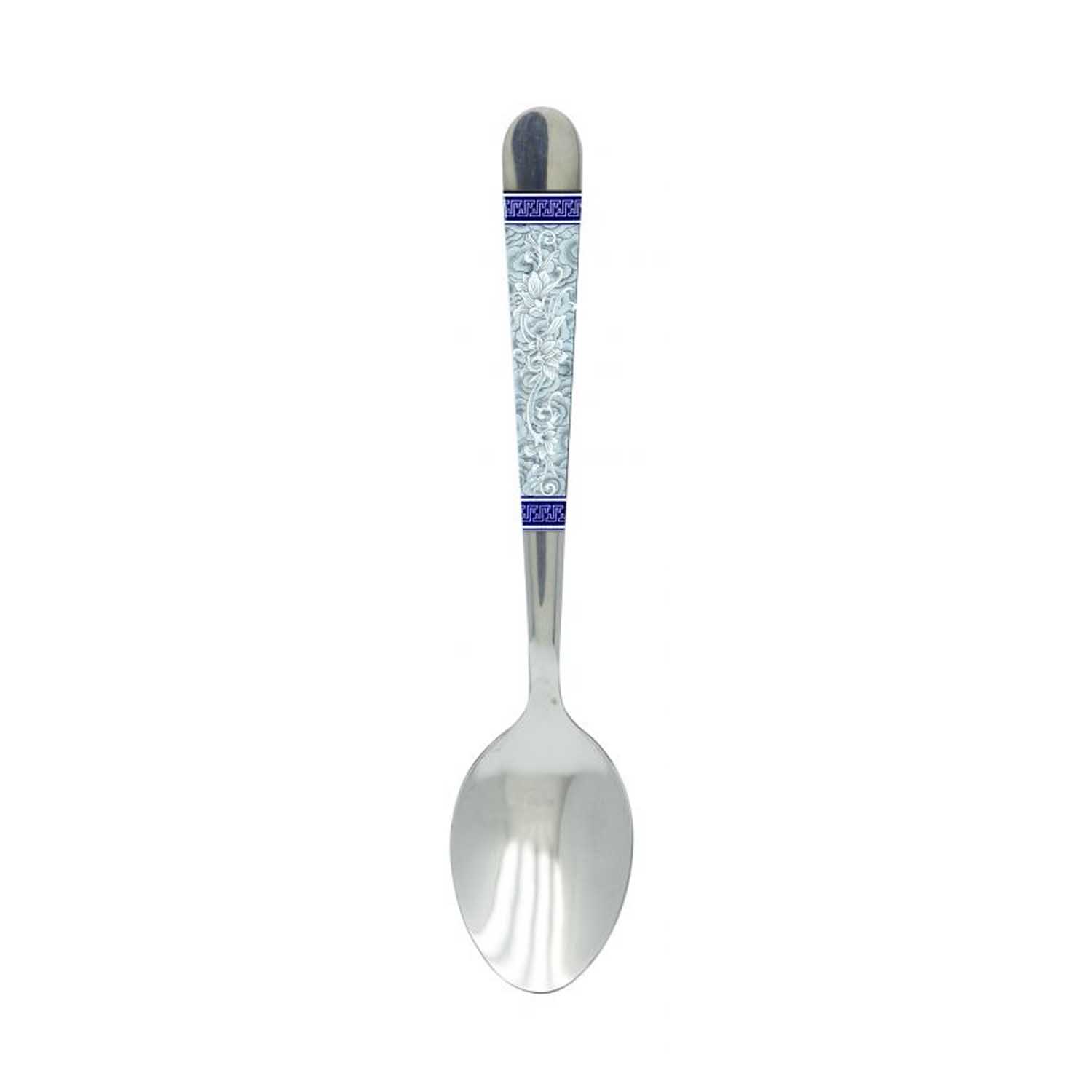 Rk Decor Steel Tea Spoon Blue (Set Of 6)