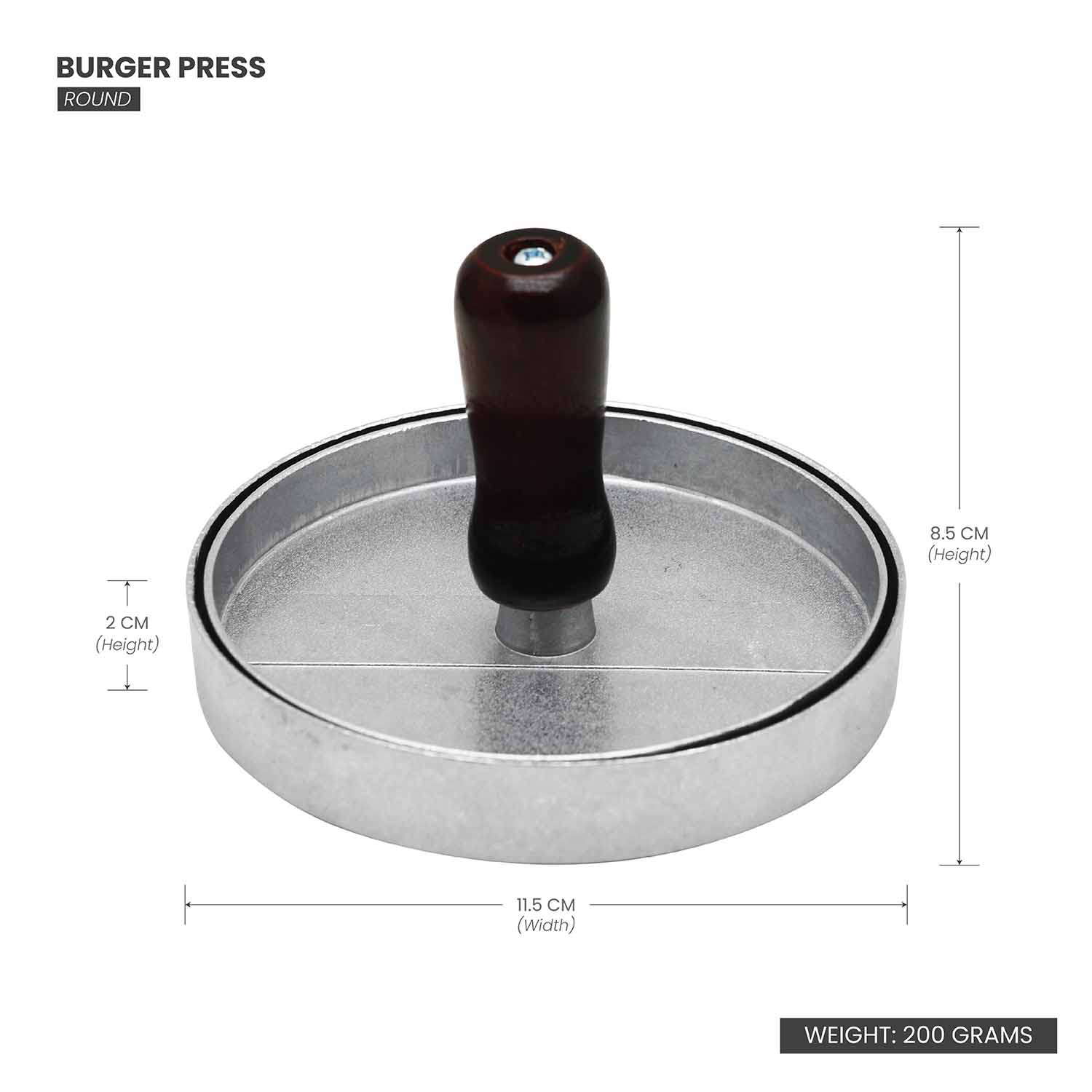 Rk Burger Press Round