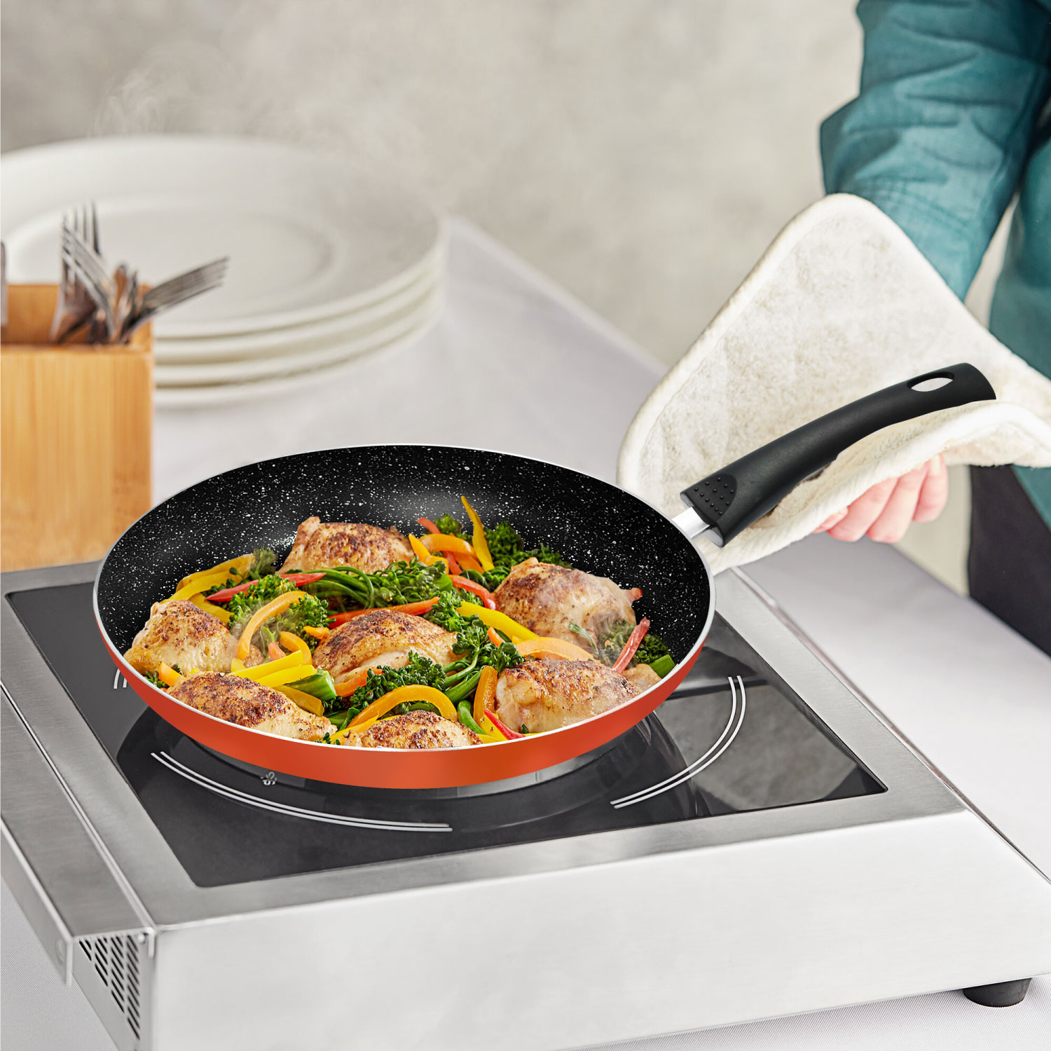 RK Non-Stick Granite Coated Frypan - 22CM