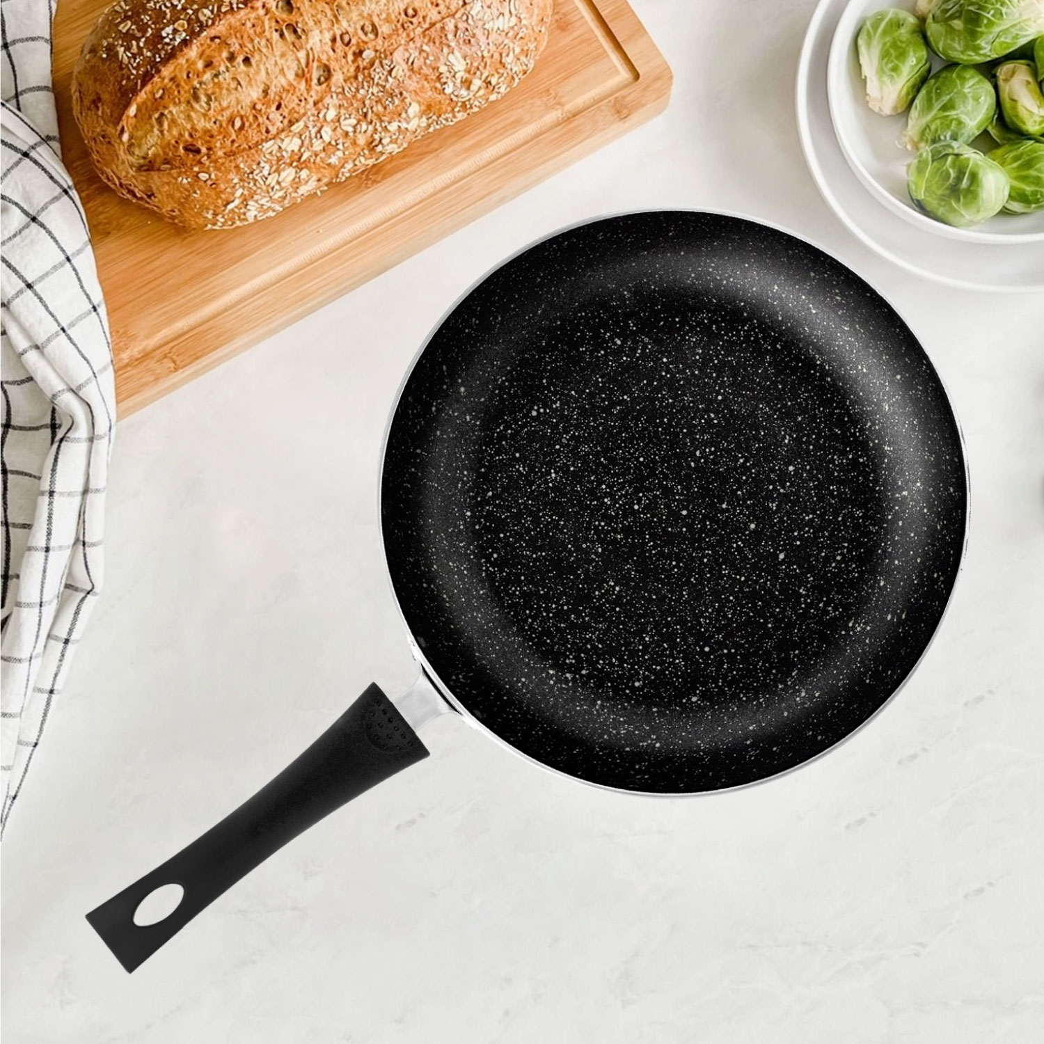 RK Non-Stick Granite Coated Frypan - 22CM