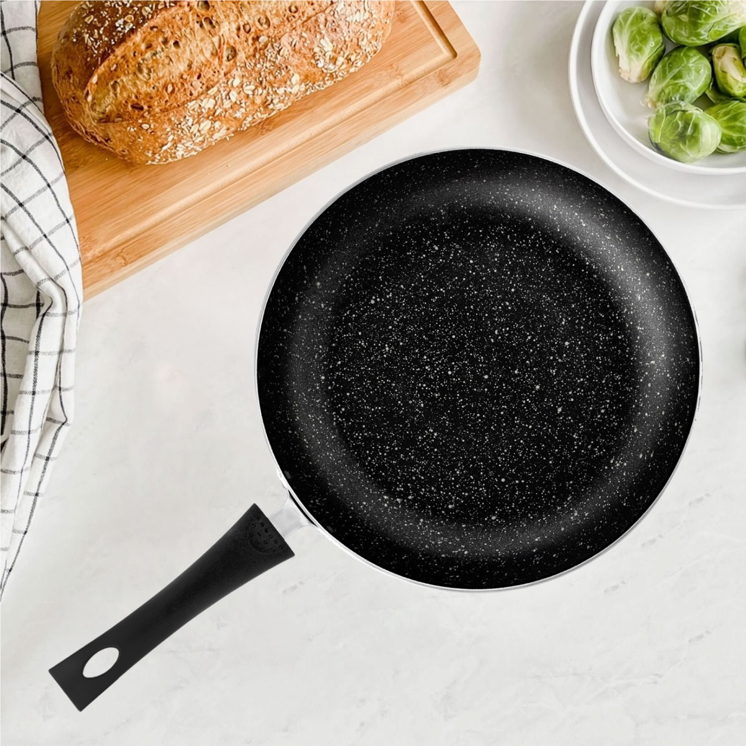 RK Non-Stick Granite Coated Frypan - 24CM