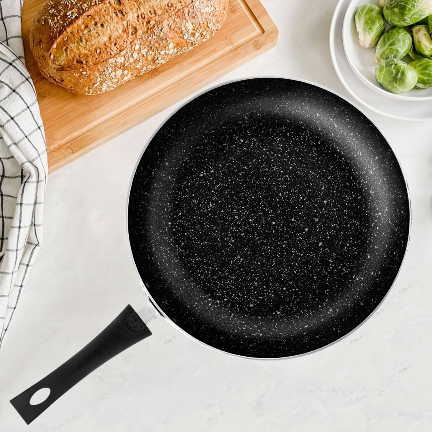 RK Non-Stick Granite Coated Frypan - 28CM