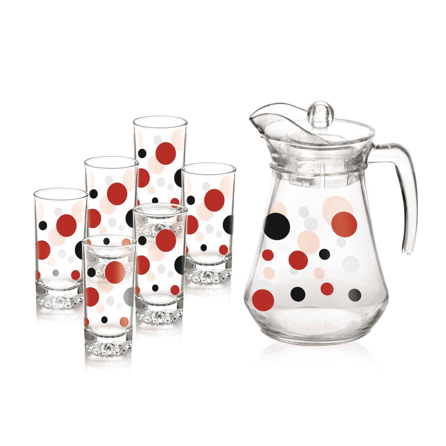 RK 7 Pcs Glass Jug Set