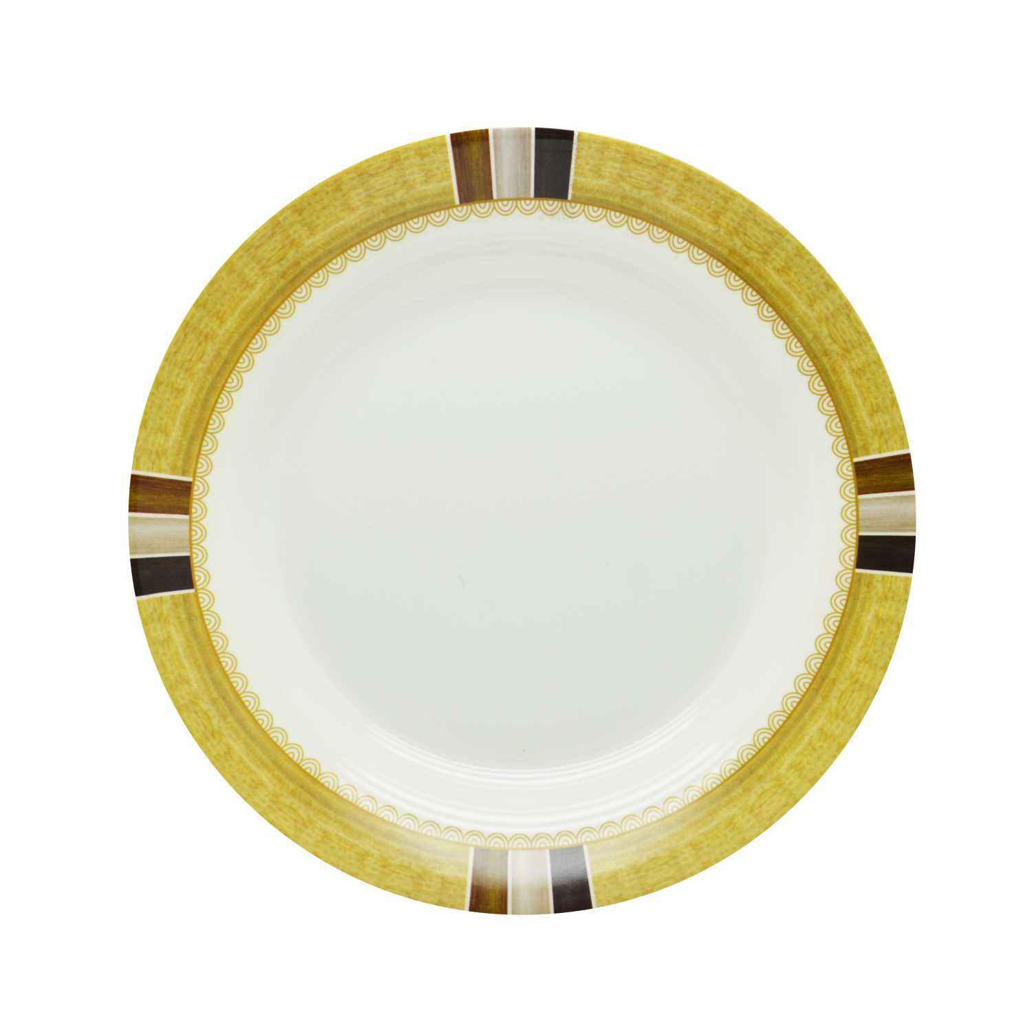 Rk Sunburst Melamine Soup Plate