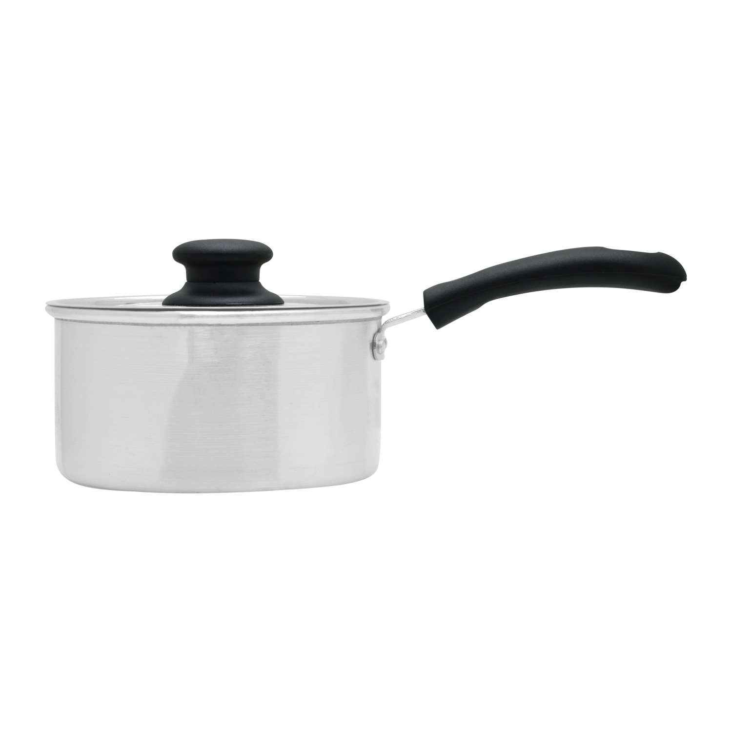 Raj Aluminium Saucepan With Cover Matt Finish