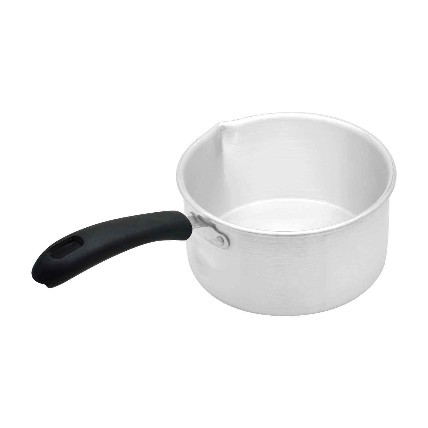 Raj Aluminium Saucepan With Cover Matt Finish