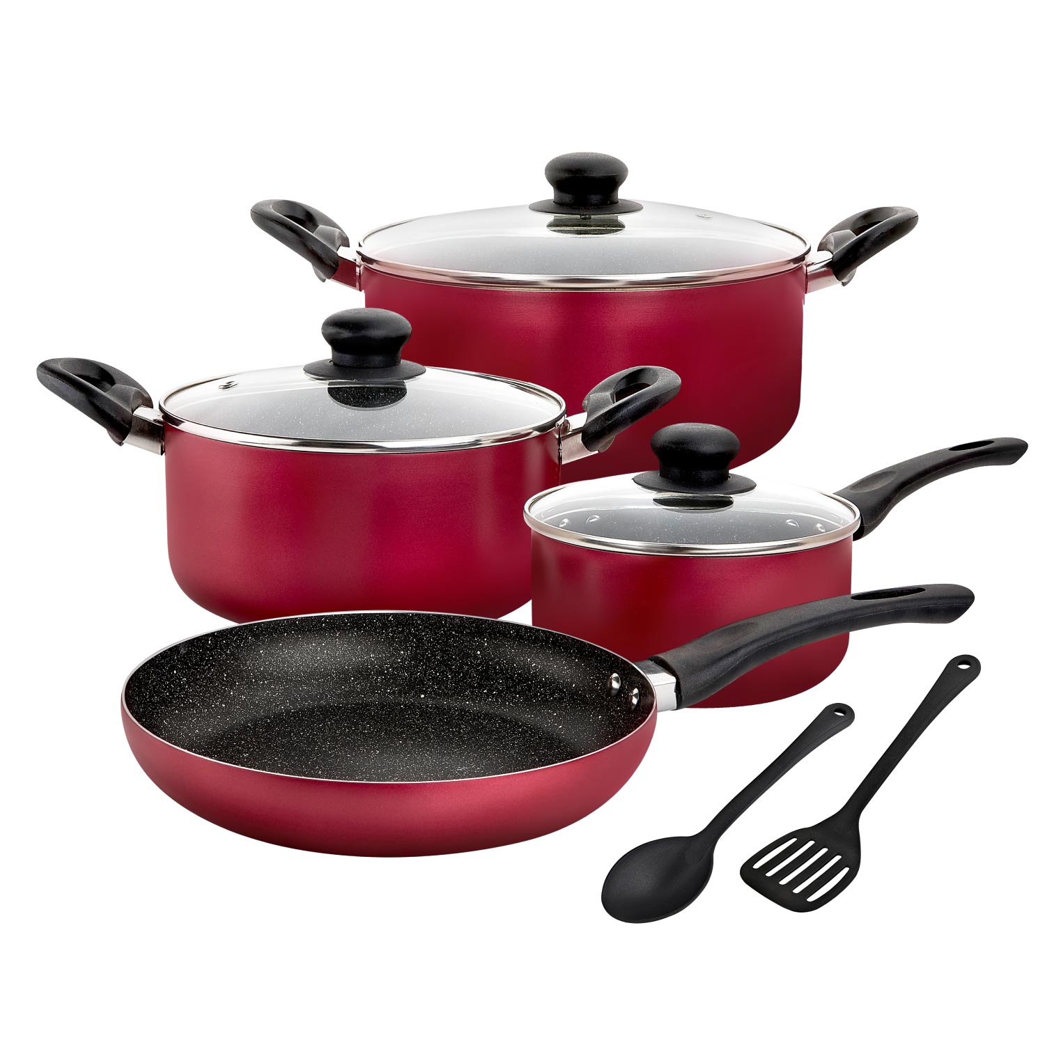 Raj 9 Pcs Non Stick Cookware Set