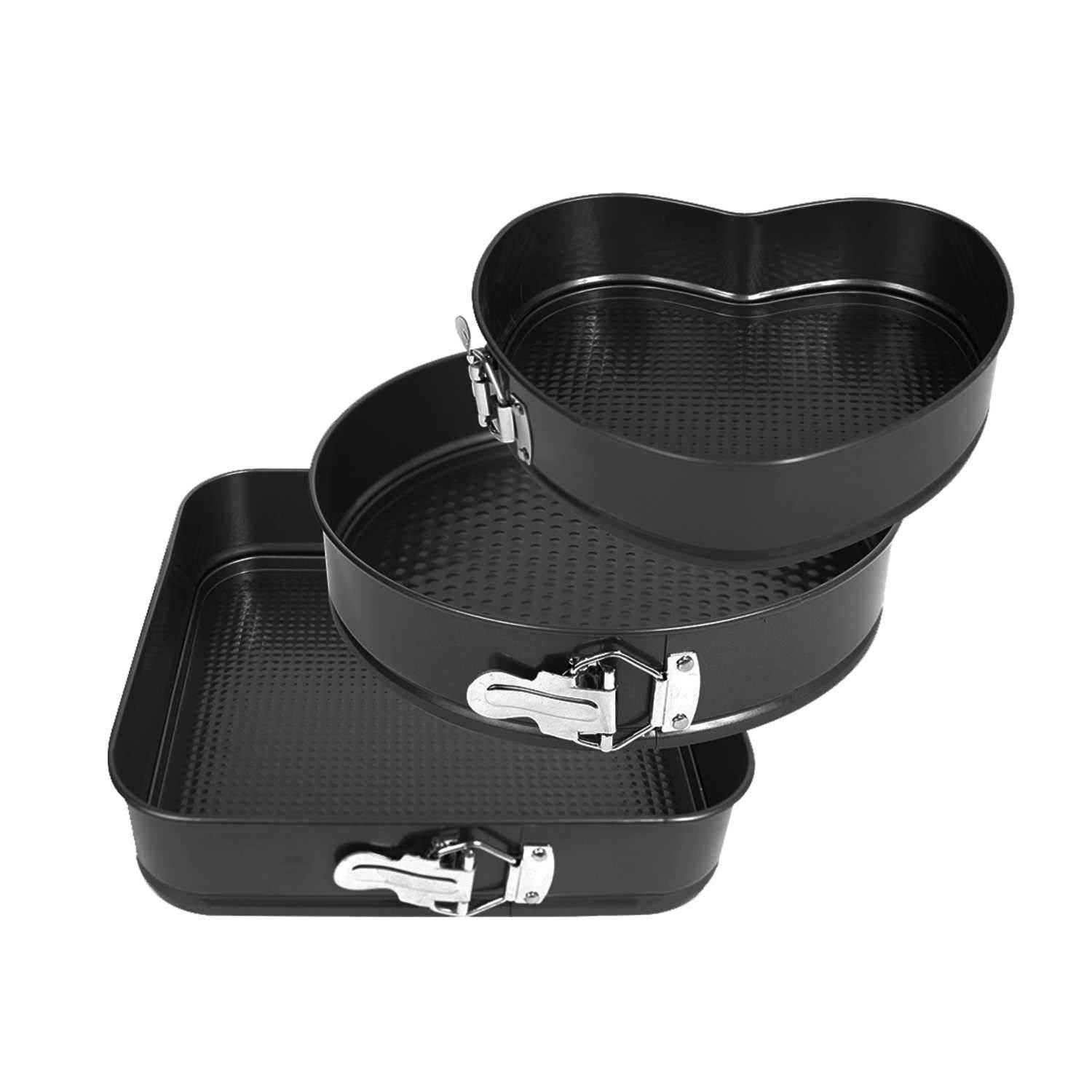 Rk Non Stick Cake Mould Set (Set Of 3)