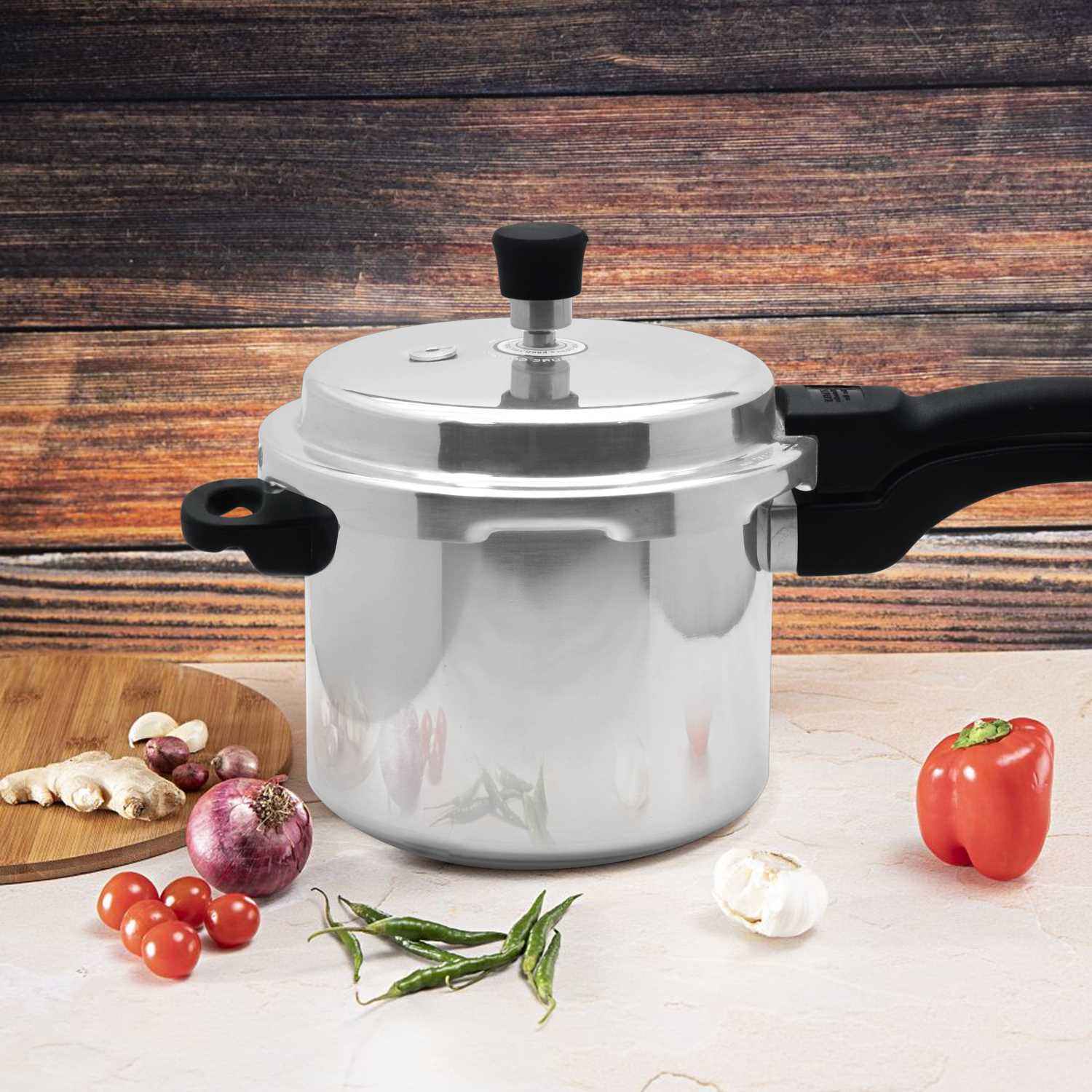 Raj Aluminium Pressure Cooker- Aluminium