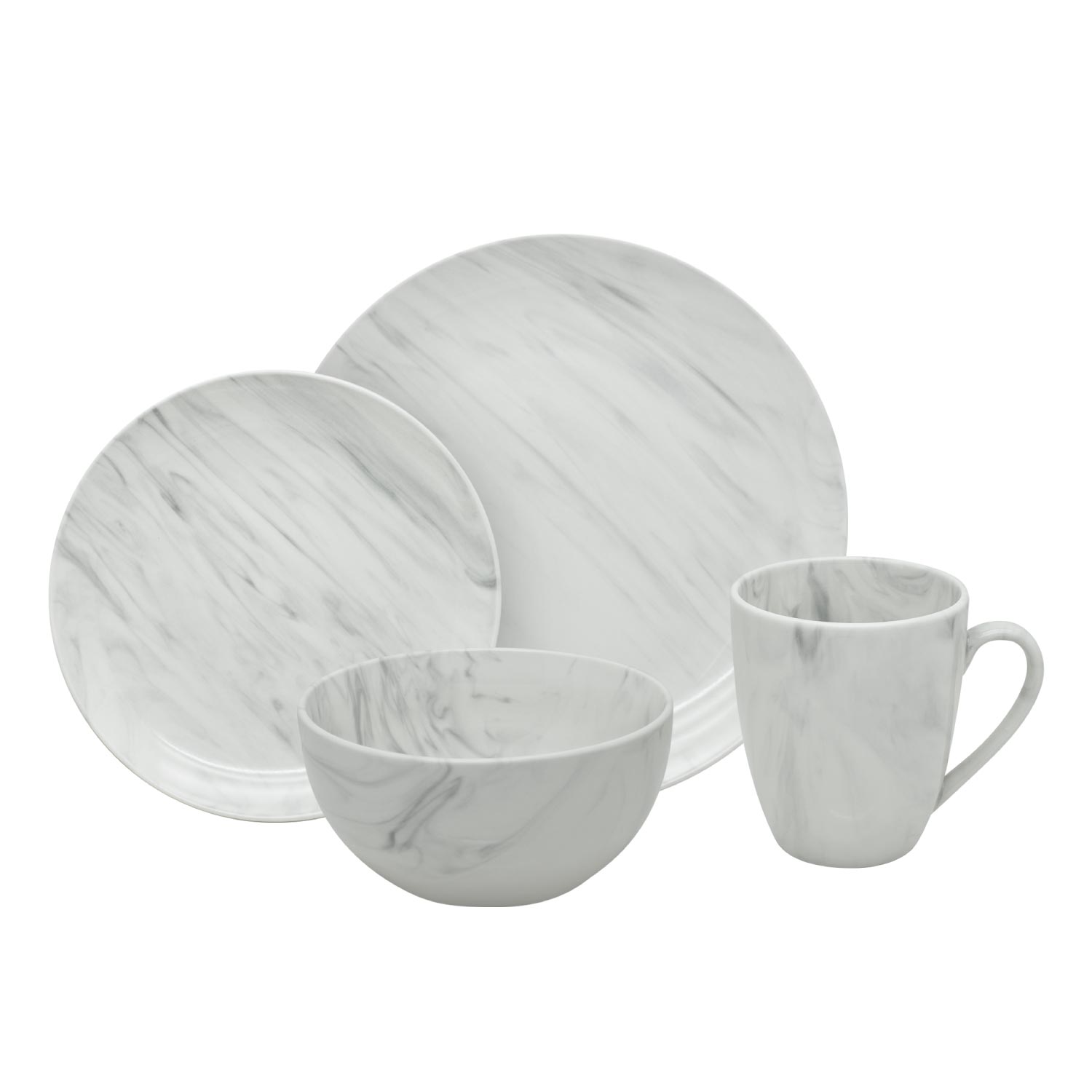 Kitchen Master 16 Pcs Dinner Set - MARBLE