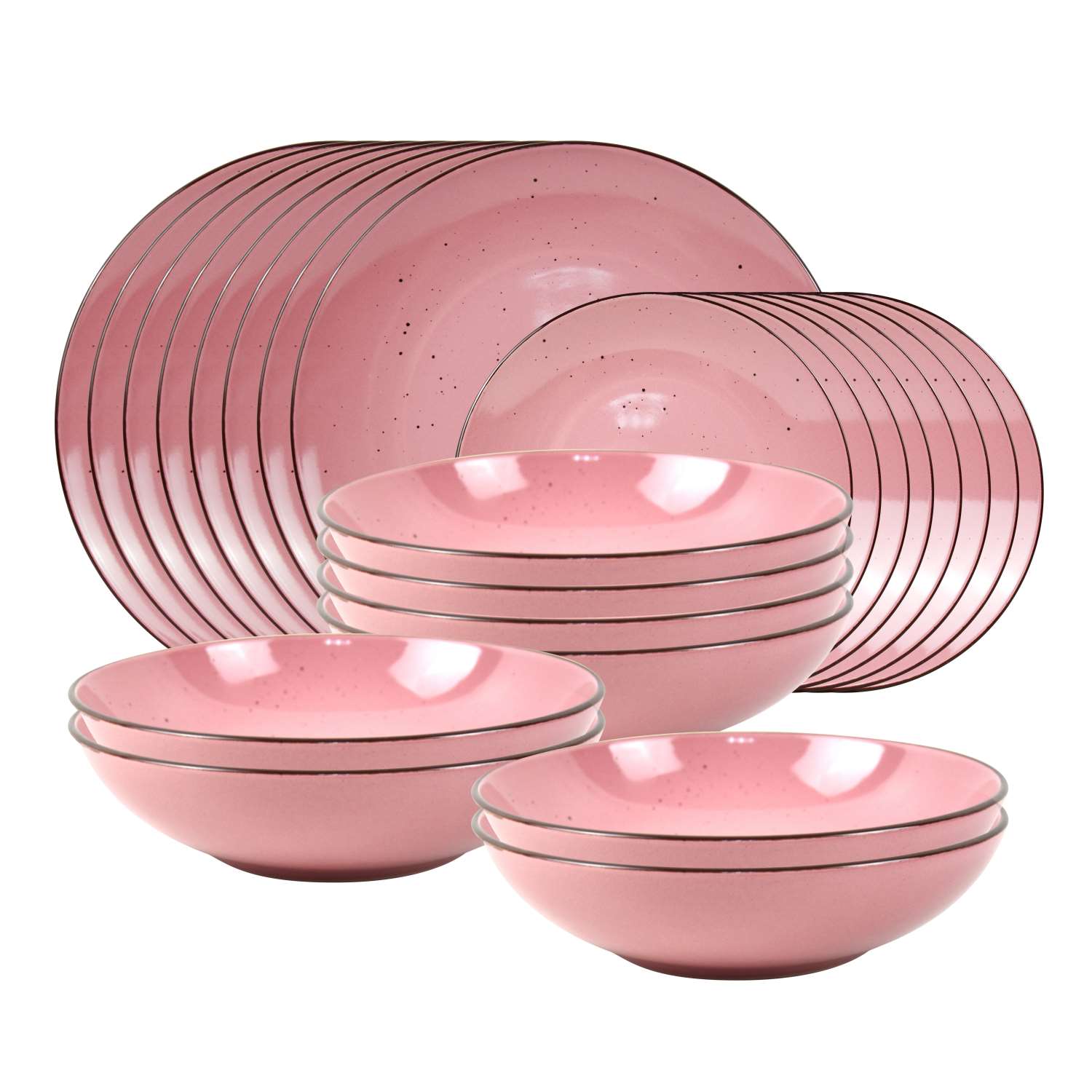 Kitchen Master Dazzle Dinner Set 24Pcs