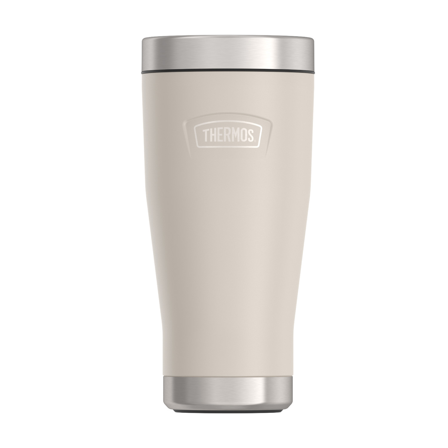 Thermos Icon Stainless Steel Vacuum Insulated Sandstone Tumbler 470 Ml, Is1012Sn, Travel Mug, Tumbler With Handle, Coffee Mug