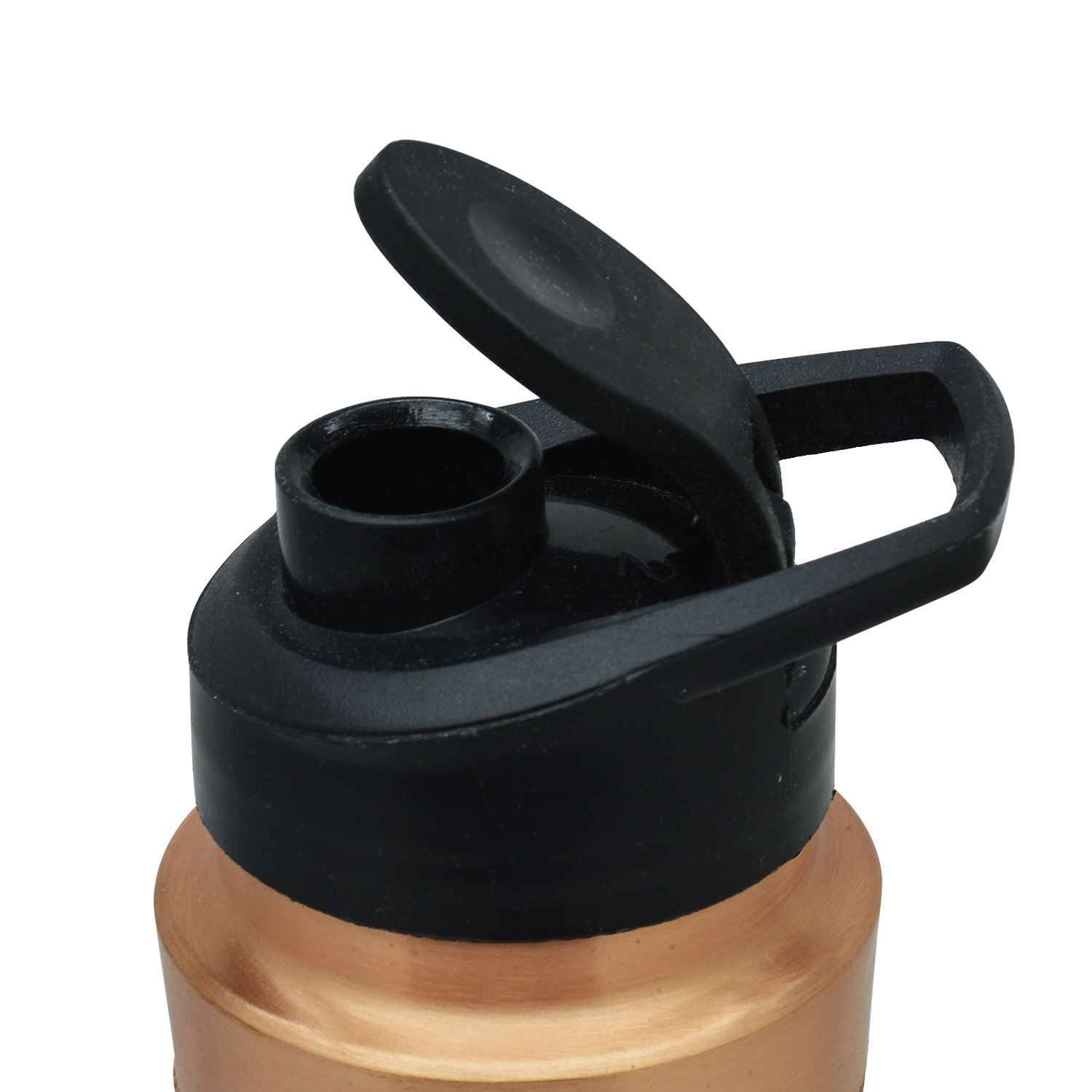 Raj Copper Sports Bottle 5-Bottle Combo, 800 Ml