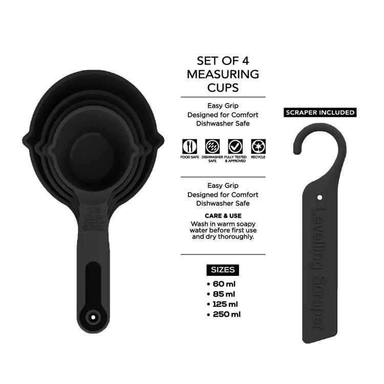 RAJ PLASTIC MEASURING CUP 4 PCS SET