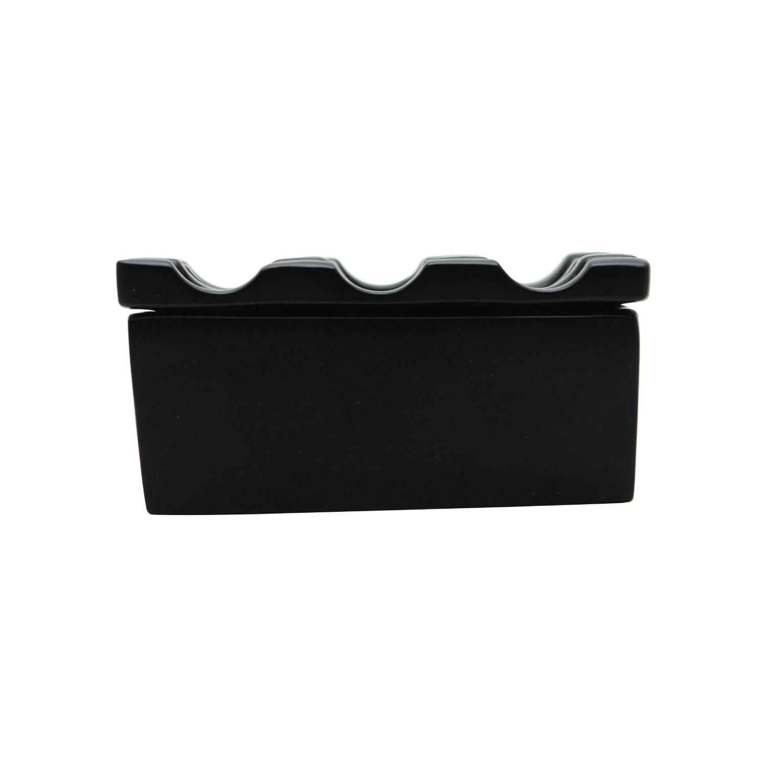 Raj 9 Hole Ash Tray - Black