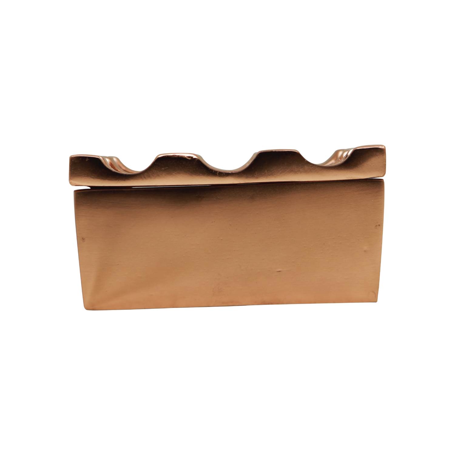 Raj 9 Hole Ash Tray - Copper