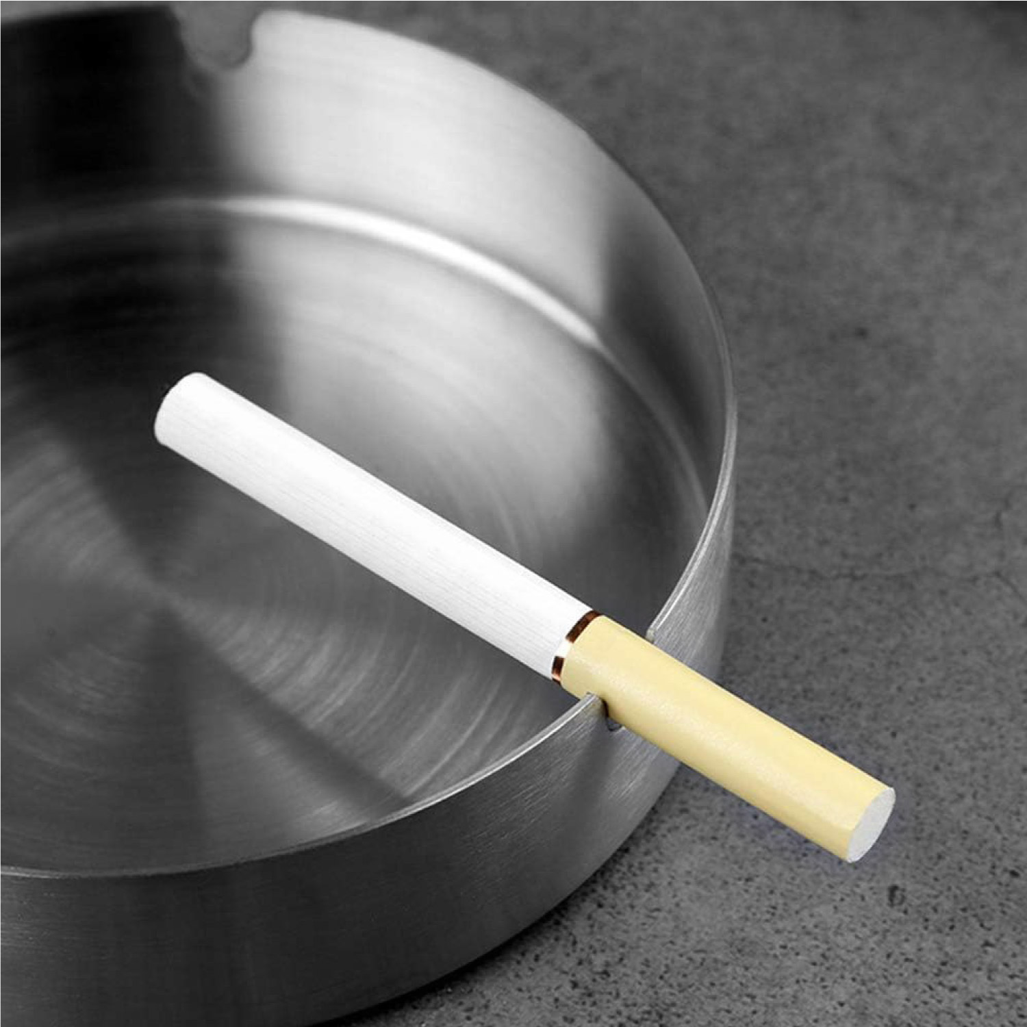 Raj SS Ashtray Without Lid - 10CM