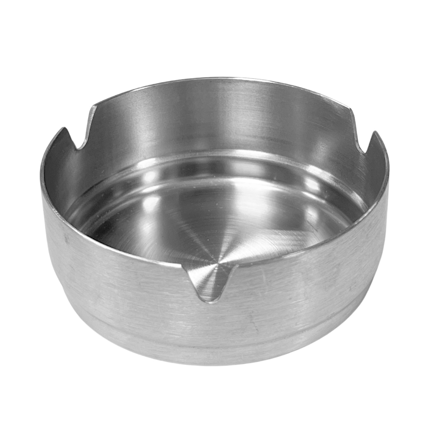 Raj SS Ashtray Without Lid - 8CM