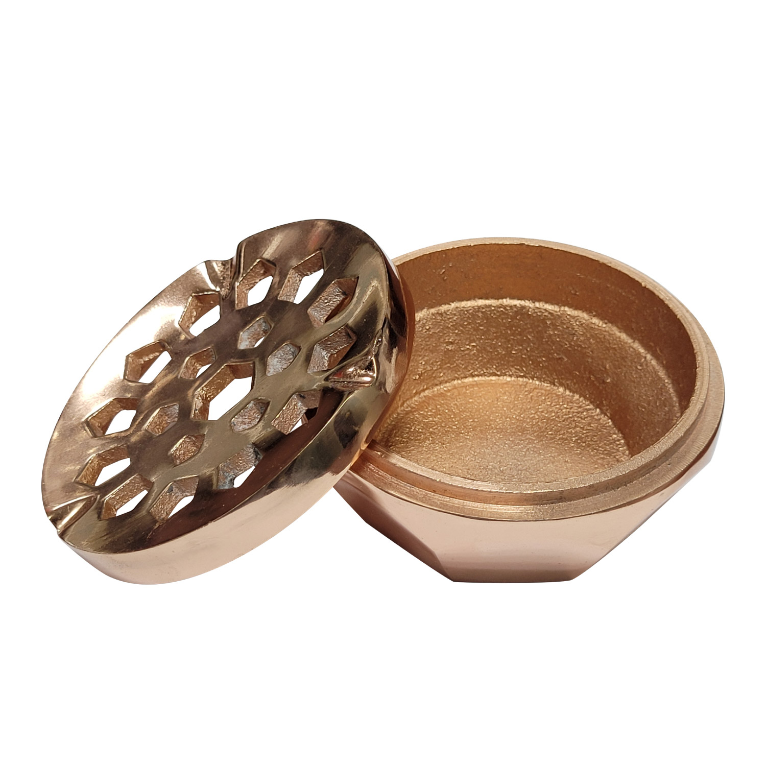 Raj Round Ash Tray - Copper