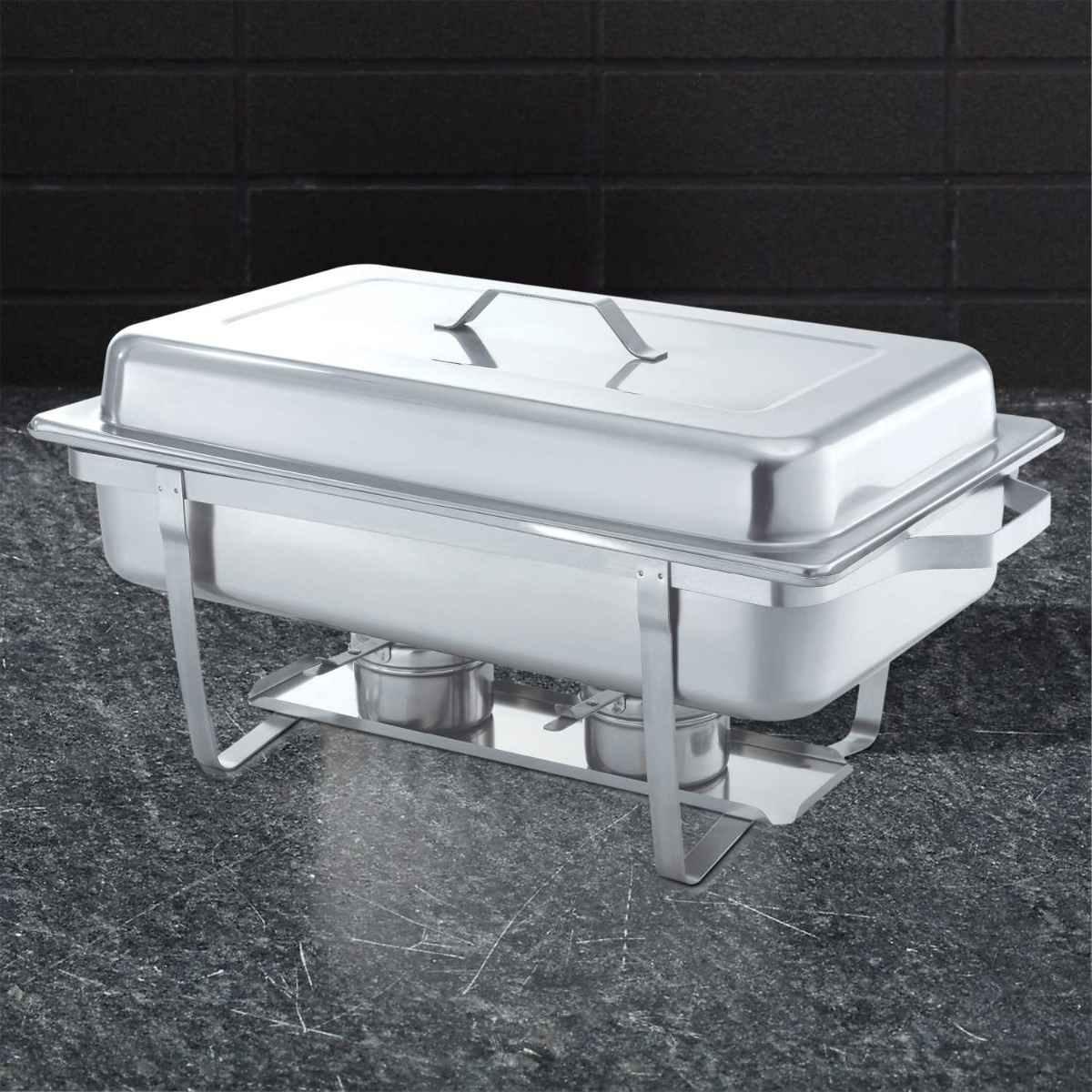 Raj Steel Rectangle Chafing Dish