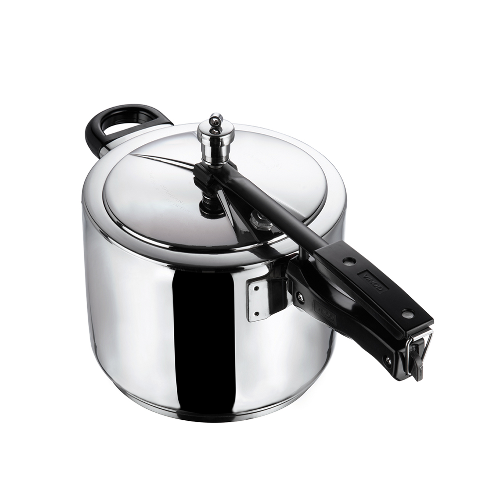 VINOD STEEL INDUCTION PRESSURE COOKER INNER LID, 5.5 LITER, SILVER, VPCI05.5, 1PC