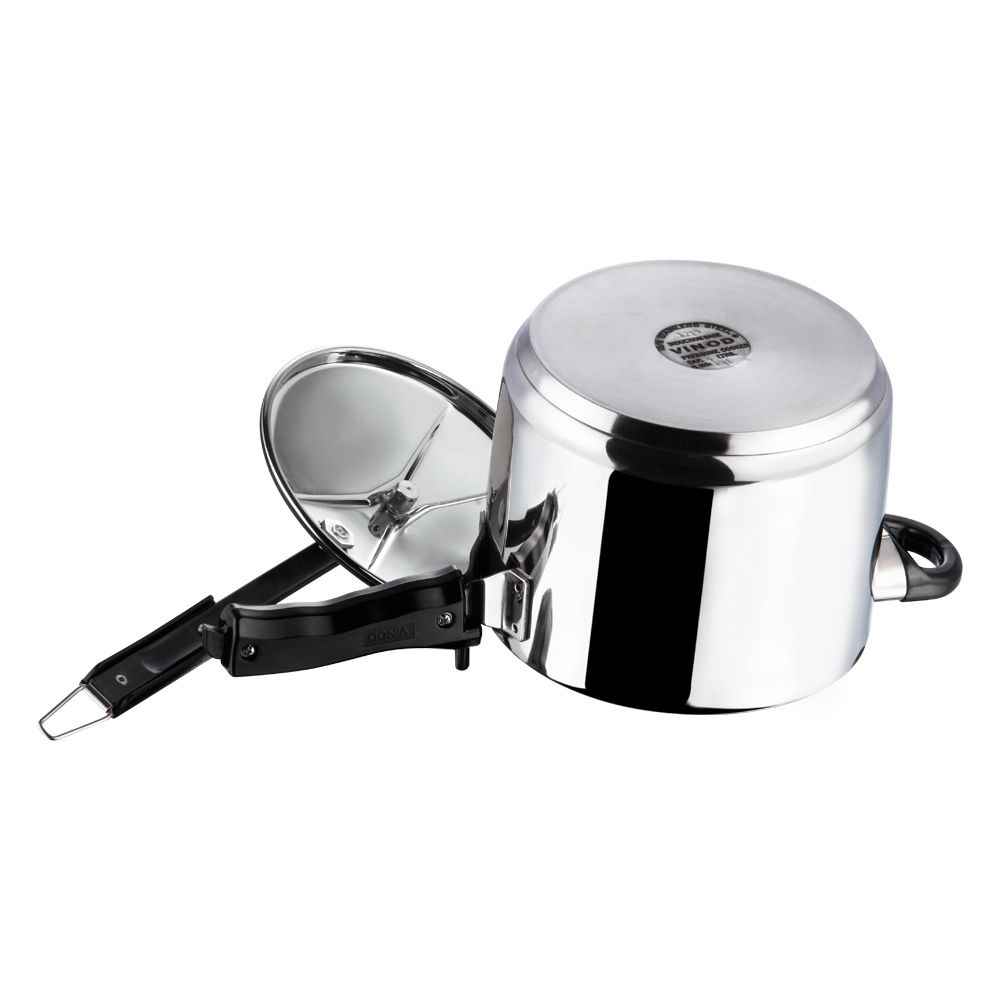 VINOD STEEL INDUCTION PRESSURE COOKER INNER LID, 5.5 LITER, SILVER, VPCI05.5, 1PC